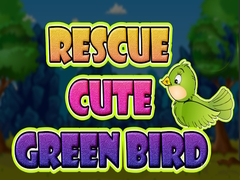 Rescue Cute Green Bird