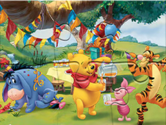 Jigsaw Puzzle: Winnie The Pooh Party