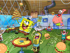 Jigsaw Puzzle: SpongeBob SquarePants Work Time