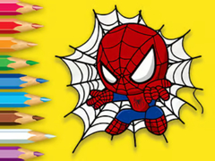 Coloring Book: Baby Spiderman