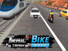 Trail Bike vs Train Race