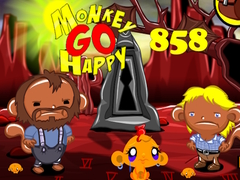 Monkey Go Happy Stage 858