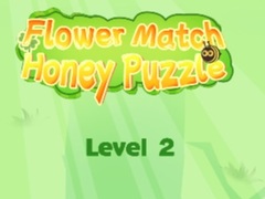 Flower Match Honey Puzzle