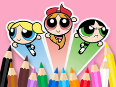 Coloring Book: The Powerpuff Girls