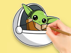 Coloring Book: Master Yoda