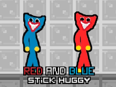 Red and Blue Stick Huggy