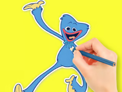 塗り絵: ポピー プレイタイム .