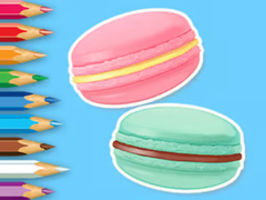 Coloring Book: Macaron