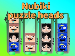 Nubiki puzzle heads