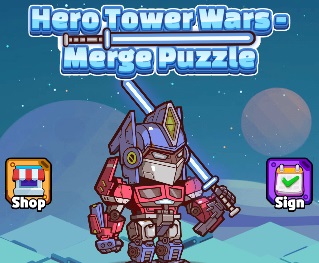 ヒーロータワーウォーズマージパズル 