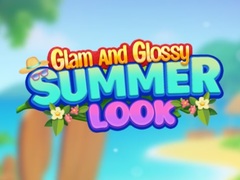 Glam And Glossy Summer Look