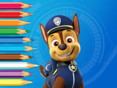 Coloring Book: Paw Patrol Chase