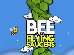 Bee vs flying saucers