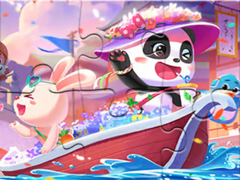 Jigsaw Puzzle: Baby Panda Fiesta