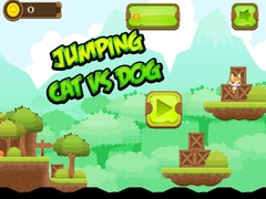 Jumping Cat Vs Dog