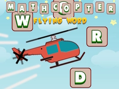 Mathcopter flying Word