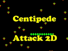 Centipede Attack 2D