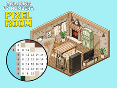 Coloring by Numbers Pixel Rooms