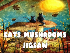 Cats Mushrooms Jigsaw