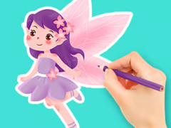 Coloring Book: Flower Fairy