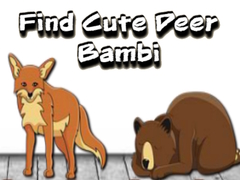 Find Cute Deer Bambi