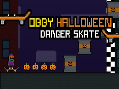 Obby Halloween Danger Skate