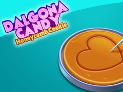 Dalgona Candy Honeycomb Cookie