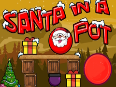 Santa In a Pot