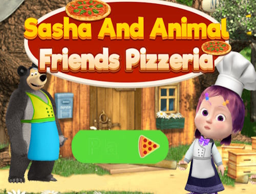 サーシャとアニマルフレンズのピッツェリア .