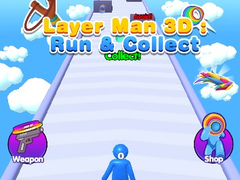 Layer Man 3d Run Collect