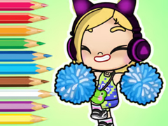 Coloring Book: Avatar World Cheerleader