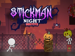 Stickman Night Survive