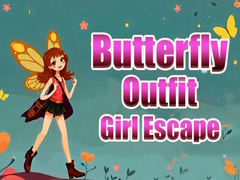 Butterfly Outfit Girl Escape