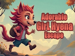 Adorable Girl Hyena Escape 