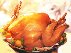 Jigsaw Puzzle: Thanksgiving Harvest Dinner