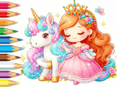 Coloring Book: Unicorn Secret Whisper