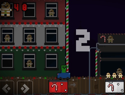 サンタカークッキー 