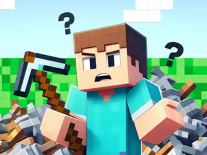 キッズ クイズ: Minecraft の NOOB から PRO へ .