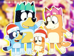 Jigsaw Puzzle: Bluey Family Xmas Eve