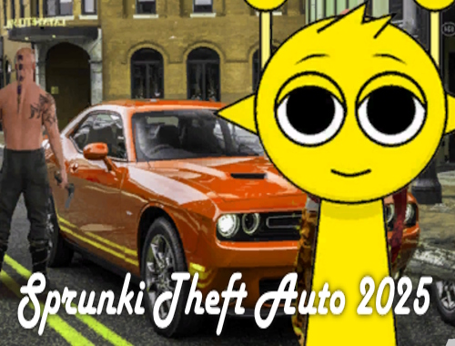 Sprunki 盗難自動 2025 .