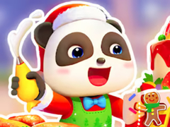 Jigsaw Puzzle: Baby Panda Christmas Chef