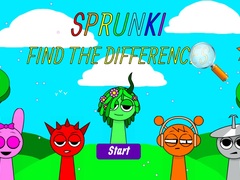 Sprunki Find The Differences