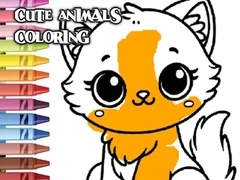 Cute Animals Coloring