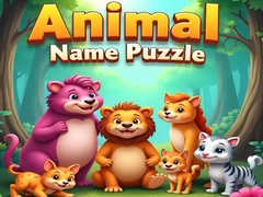 Animal Name Puzzle