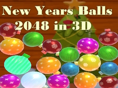 New Years Balls 2048 in 3D