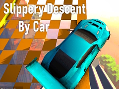 Slippery Descent By Car