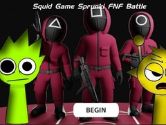 Squid Game Sprunki Fnf Battle