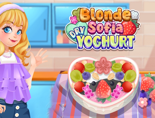 ブロンドソフィア：ドライヨーグルト .