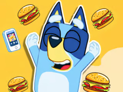 Jigsaw Puzzle: Burger Dog Bluey