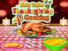 Baby Taylor Thanksgiving Cooking